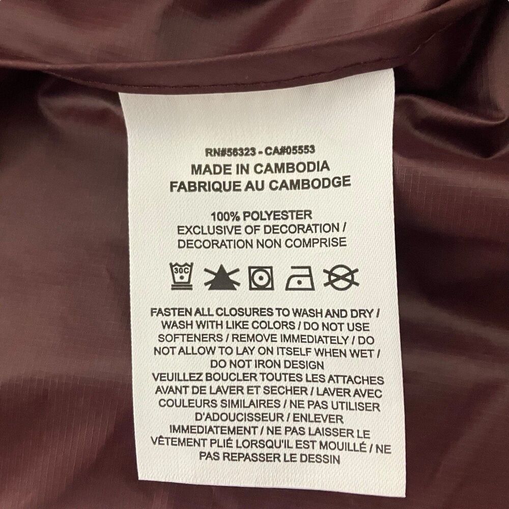 Nike FC Rain Jacket Mens M Burgundy Red Storm Fit Hooded Football DQ5202-652 New - Picture 8 of 15